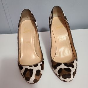 Christian Louboutin Pony Hair Heels